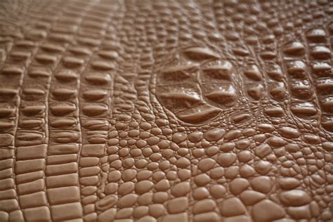 faux alligator leather